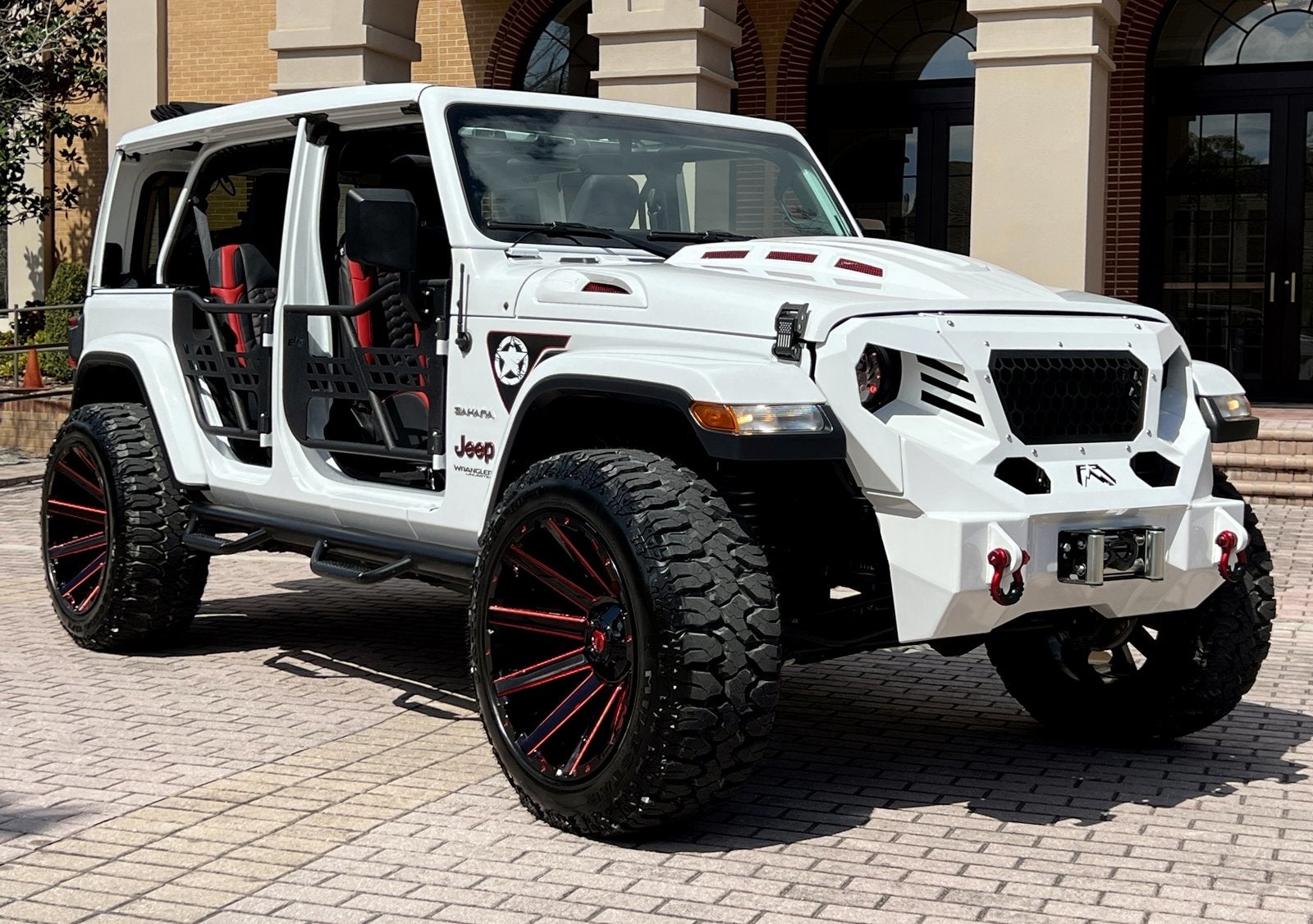 2020 Jeep Wrangler Unlimited Sahara Sky Top 4x4 Custom Lifted