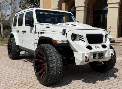 2020 Jeep Wrangler Unlimited Sahara Sky Top 4x4 Custom Lifted