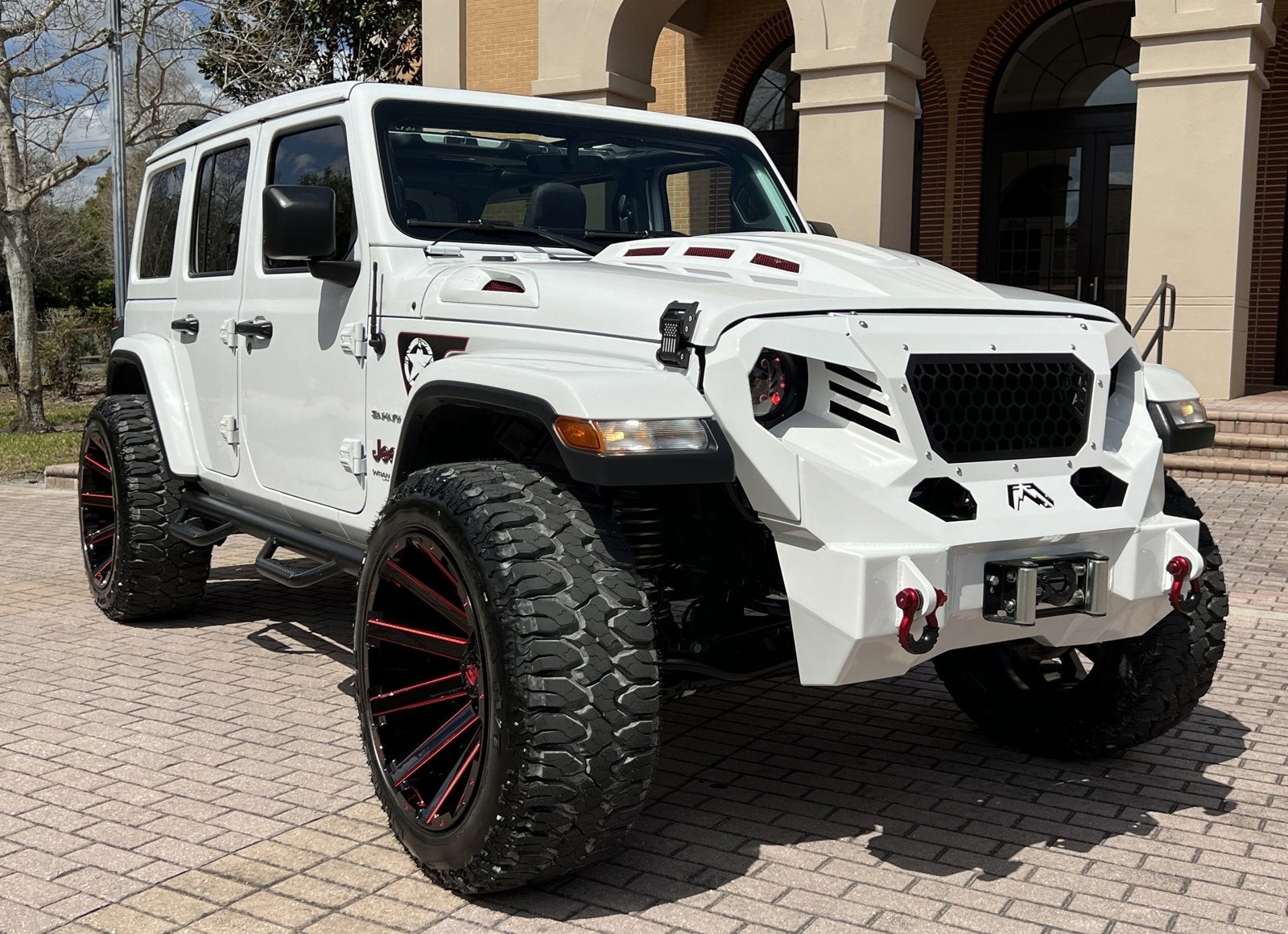2020 Jeep Wrangler Unlimited Sahara Sky Top 4x4 Custom Lifted