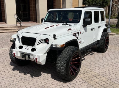 2020 Jeep Wrangler Unlimited Sahara Sky Top 4x4 Custom Lifted