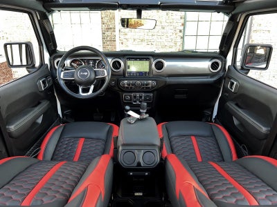 2020 Jeep Wrangler Unlimited Sahara Sky Top 4x4 Custom Lifted