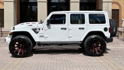 2020 Jeep Wrangler Unlimited Sahara Sky Top 4x4 Custom Lifted