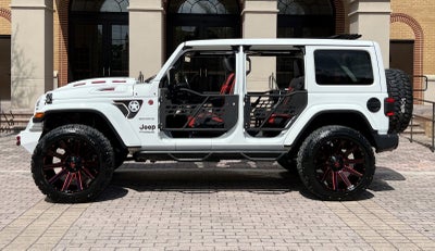 2020 Jeep Wrangler Unlimited Sahara Sky Top 4x4 Custom Lifted