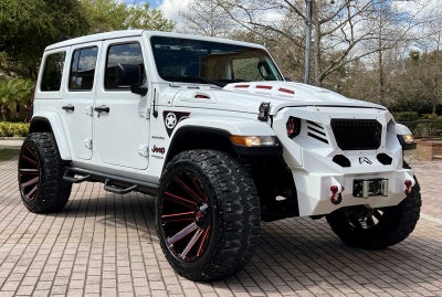 2020 Jeep Wrangler Unlimited Sahara Sky Top 4x4 Custom Lifted