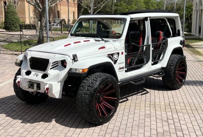 2020 Jeep Wrangler Unlimited Sahara Sky Top 4x4 Custom Lifted