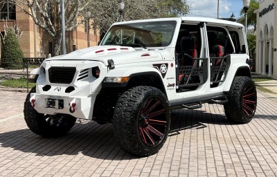 2020 Jeep Wrangler Unlimited Sahara Sky Top 4x4 Custom Lifted