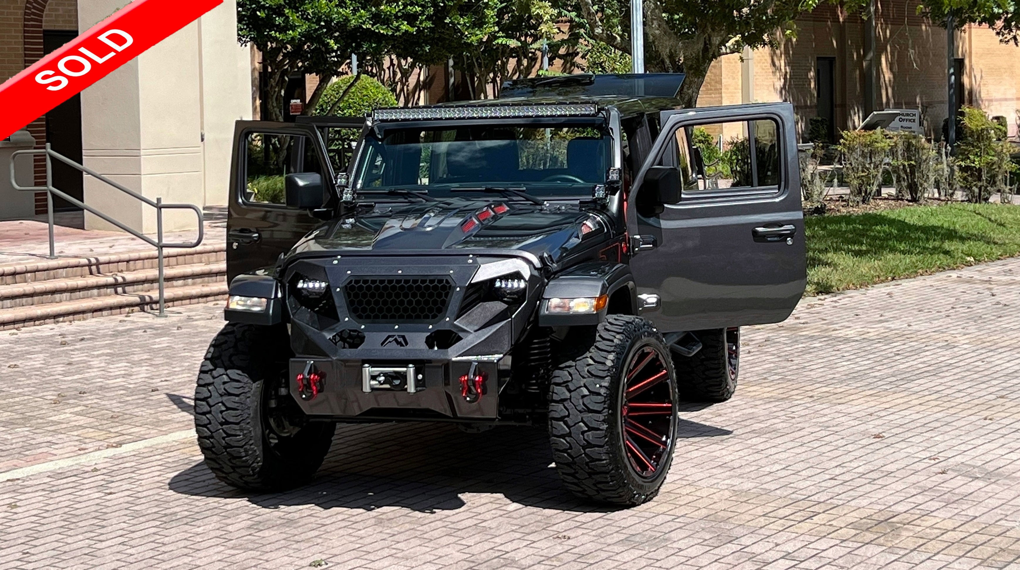2021 Jeep Wrangler Unlimited Sahara Custom Lifted