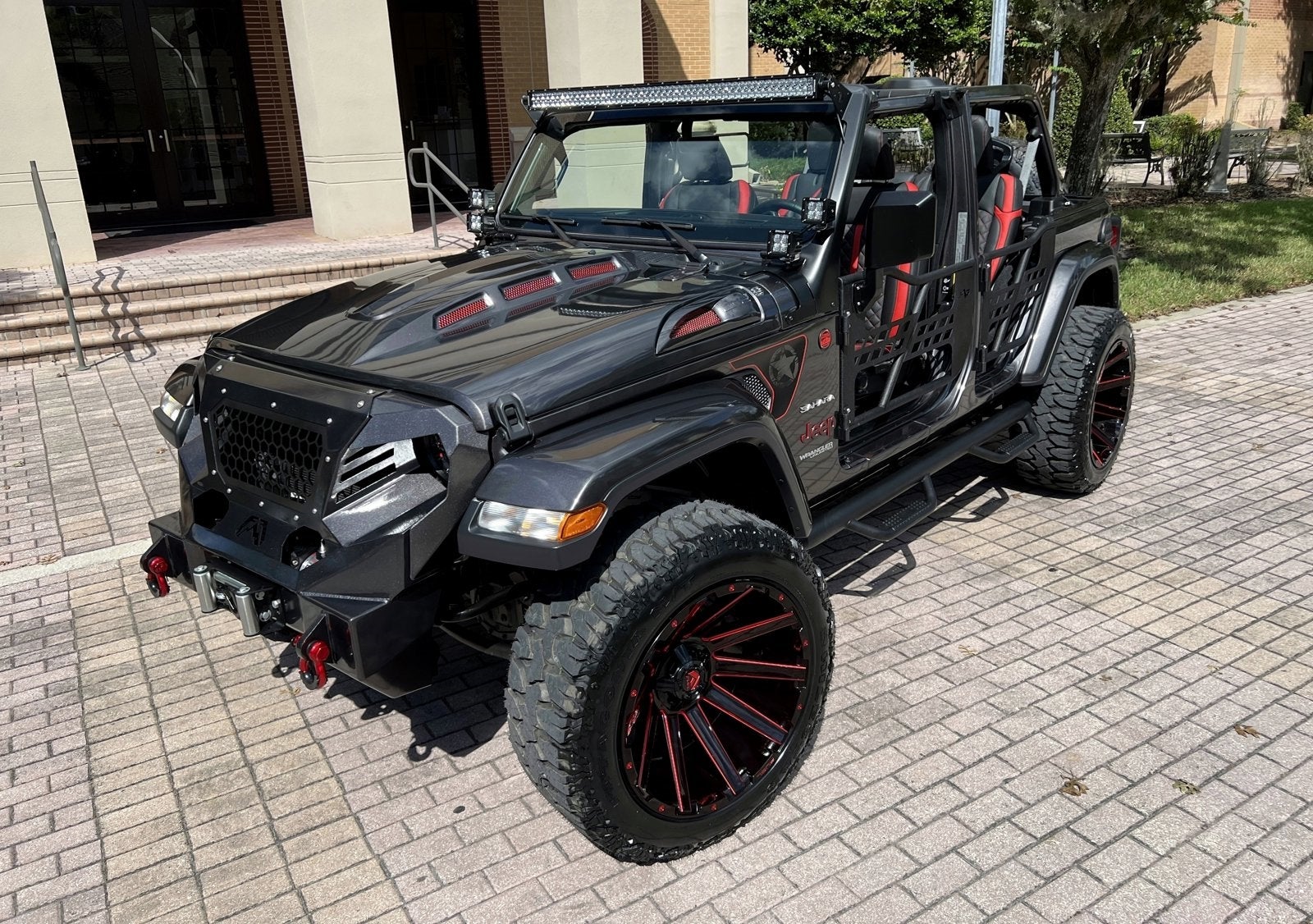 2021 Jeep Wrangler Unlimited Sahara Custom Lifted