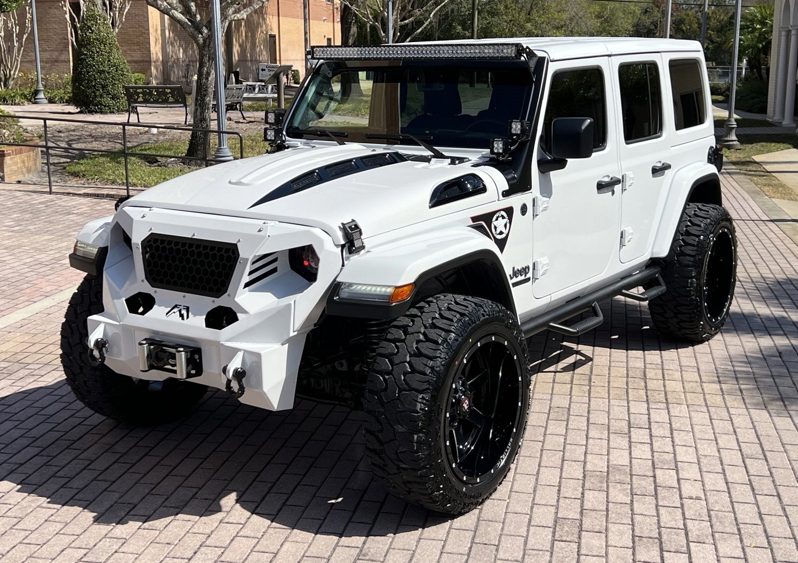 2021 Jeep Wrangler Unlimited Sahara Custom Lifted