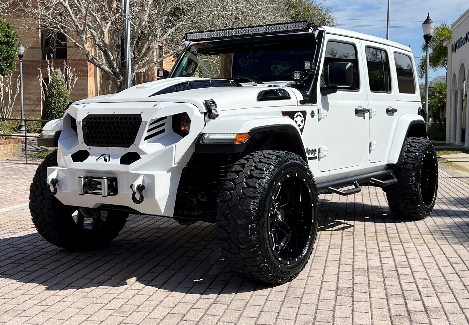 2021 Jeep Wrangler Unlimited Sahara Custom Lifted
