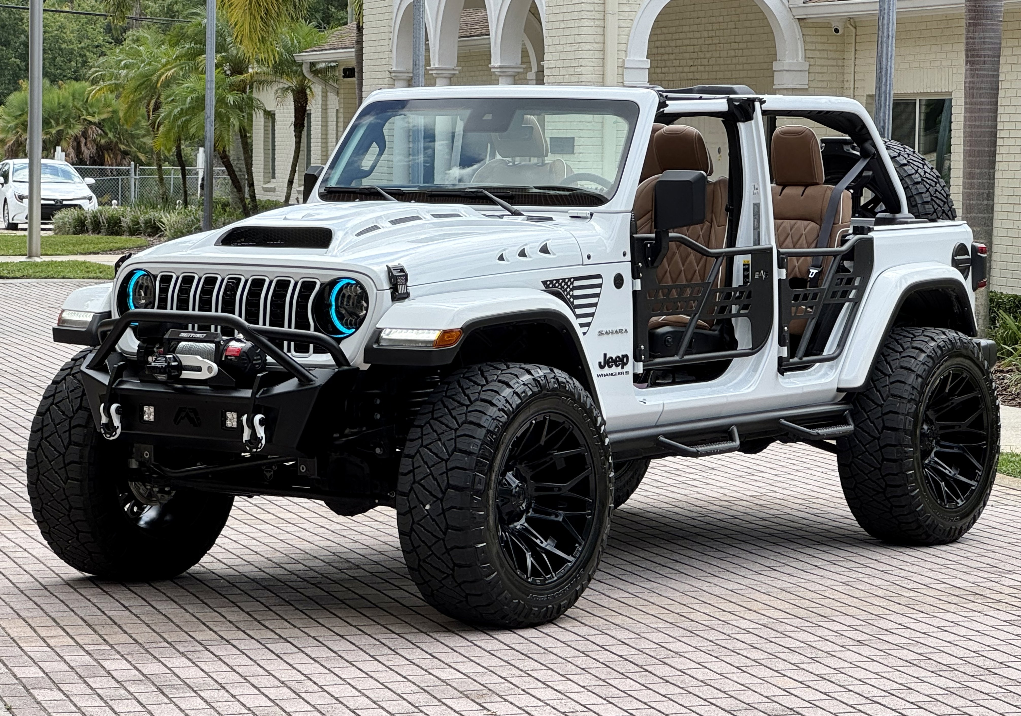 2024 Jeep Wrangler Sahara V6 Hard Top Custom Lifted