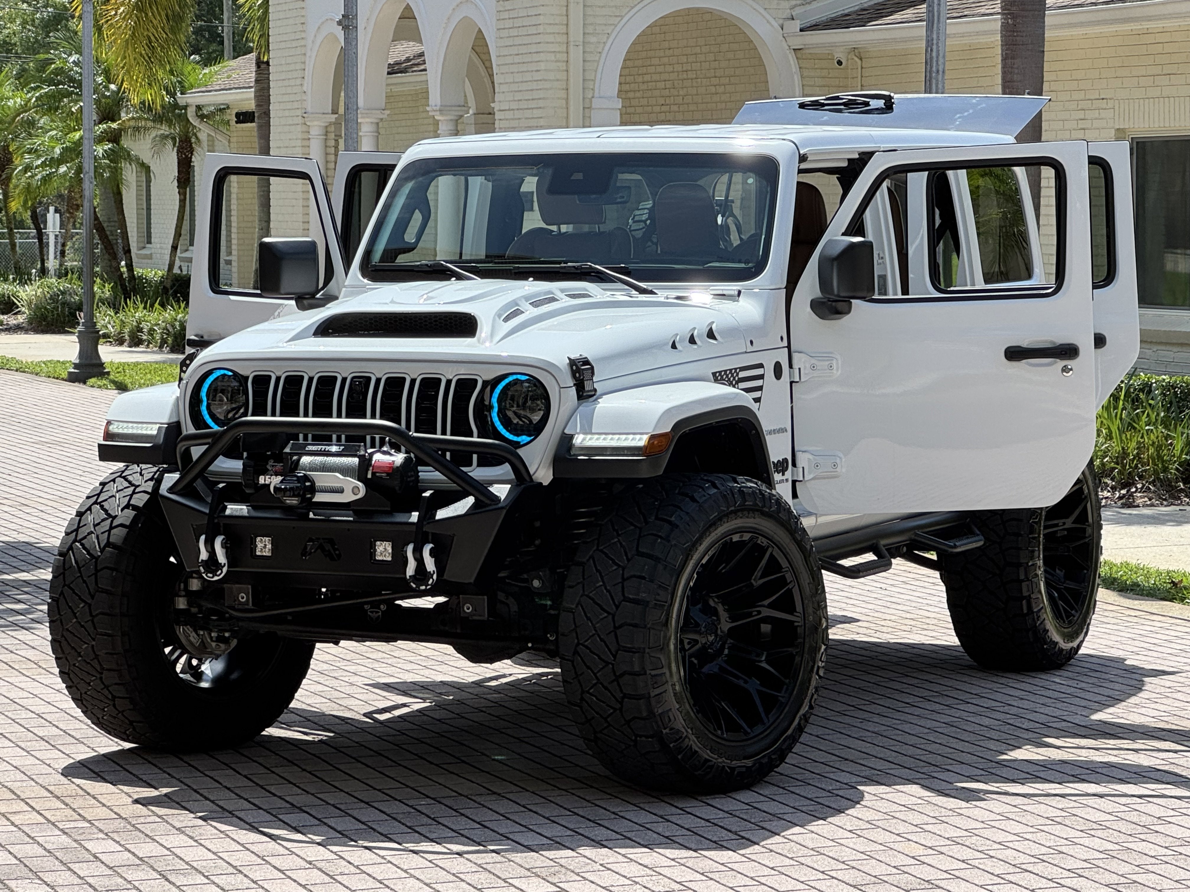 2024 Jeep Wrangler Sahara V6 Hard Top Custom Lifted