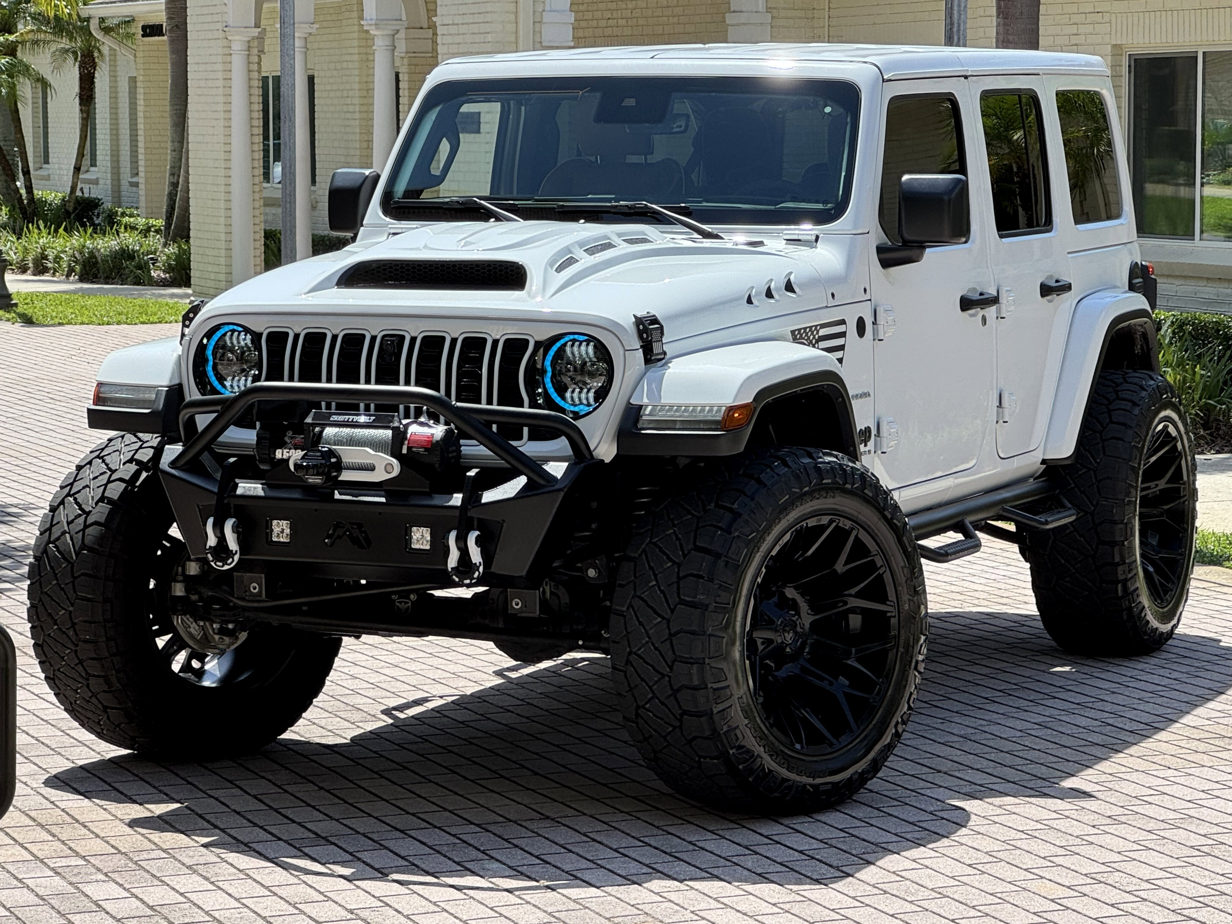 2024 Jeep Wrangler Sahara V6 Hard Top Custom Lifted