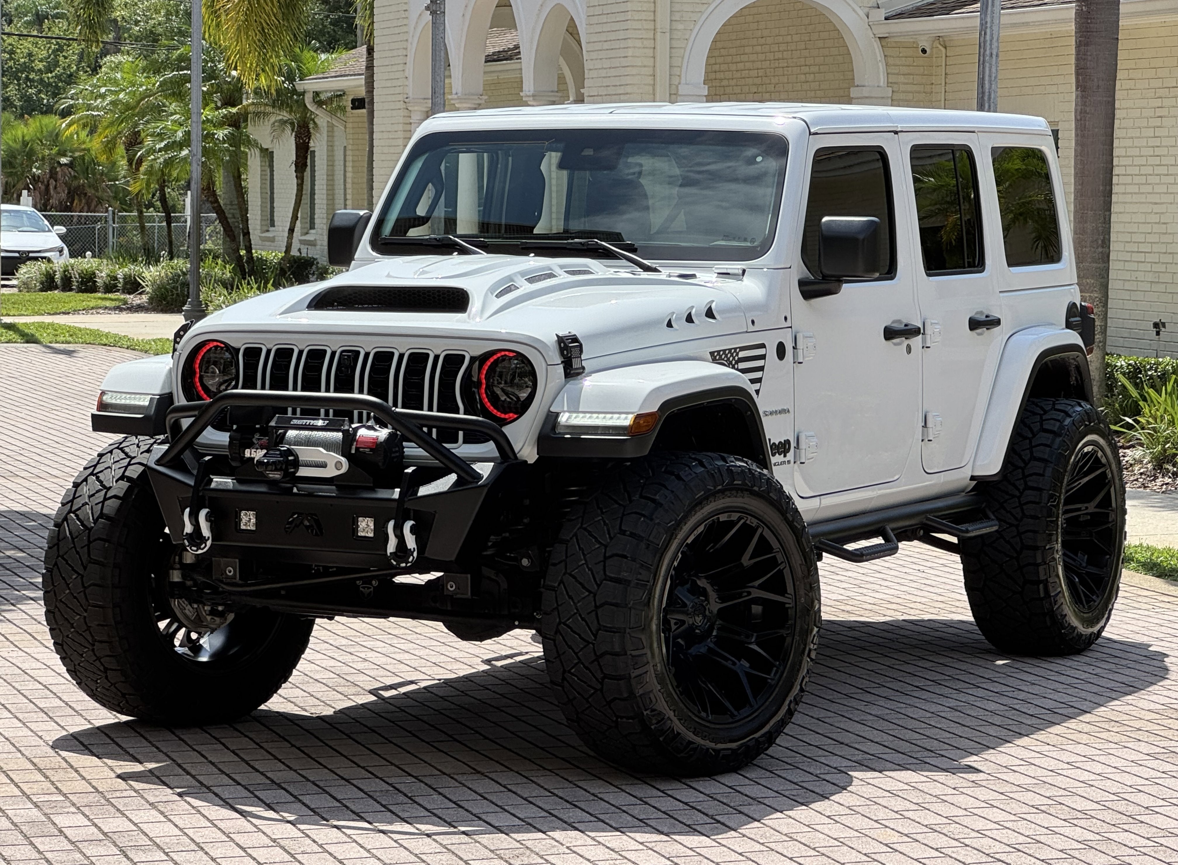 2024 Jeep Wrangler Sahara V6 Hard Top Custom Lifted