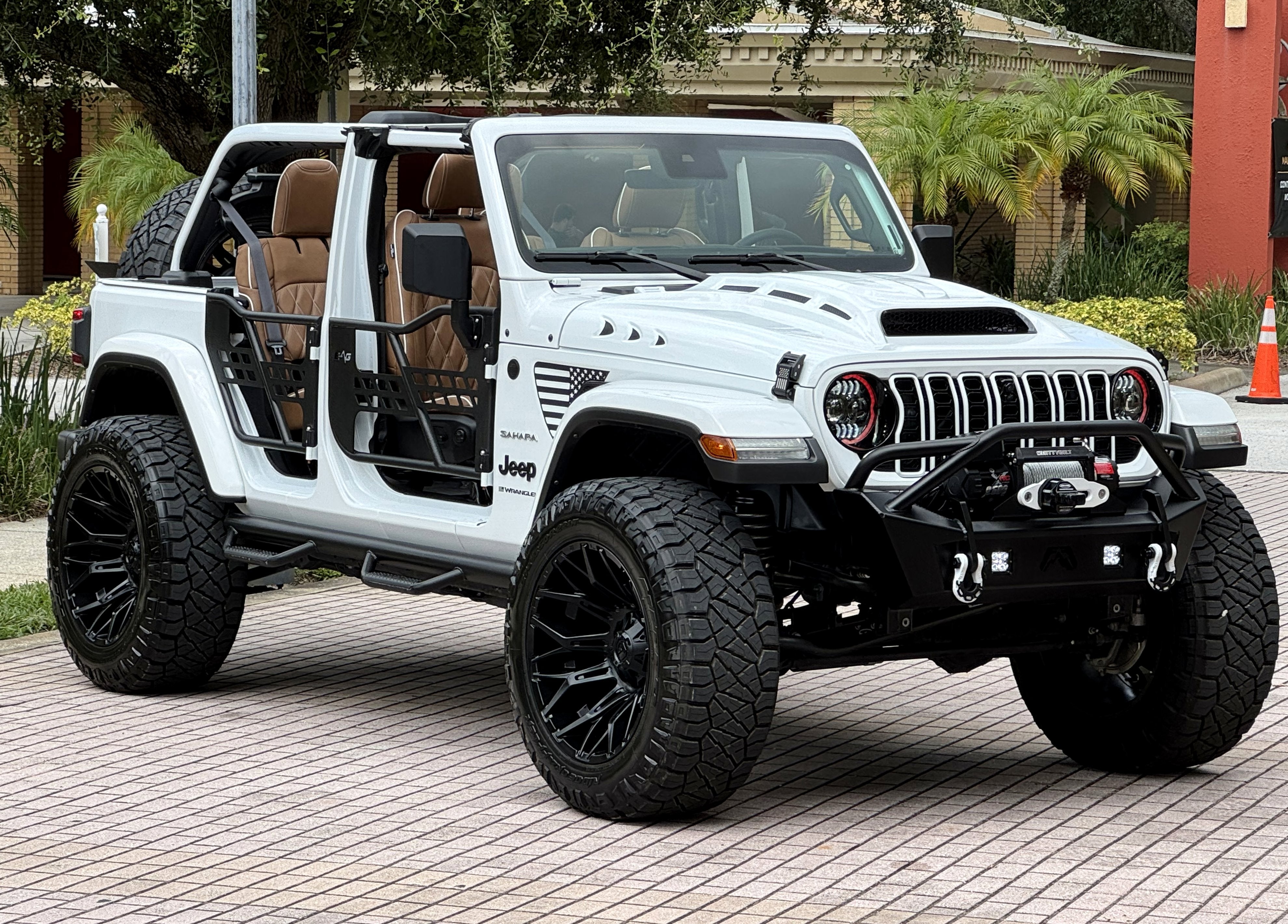 2024 Jeep Wrangler Sahara V6 Hard Top Custom Lifted