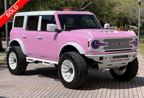 2024 Ford Bronco Pink Hard Top Custom Lifted