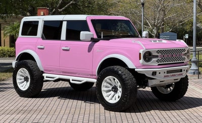2024 Ford Bronco Pink Hard Top Custom Lifted