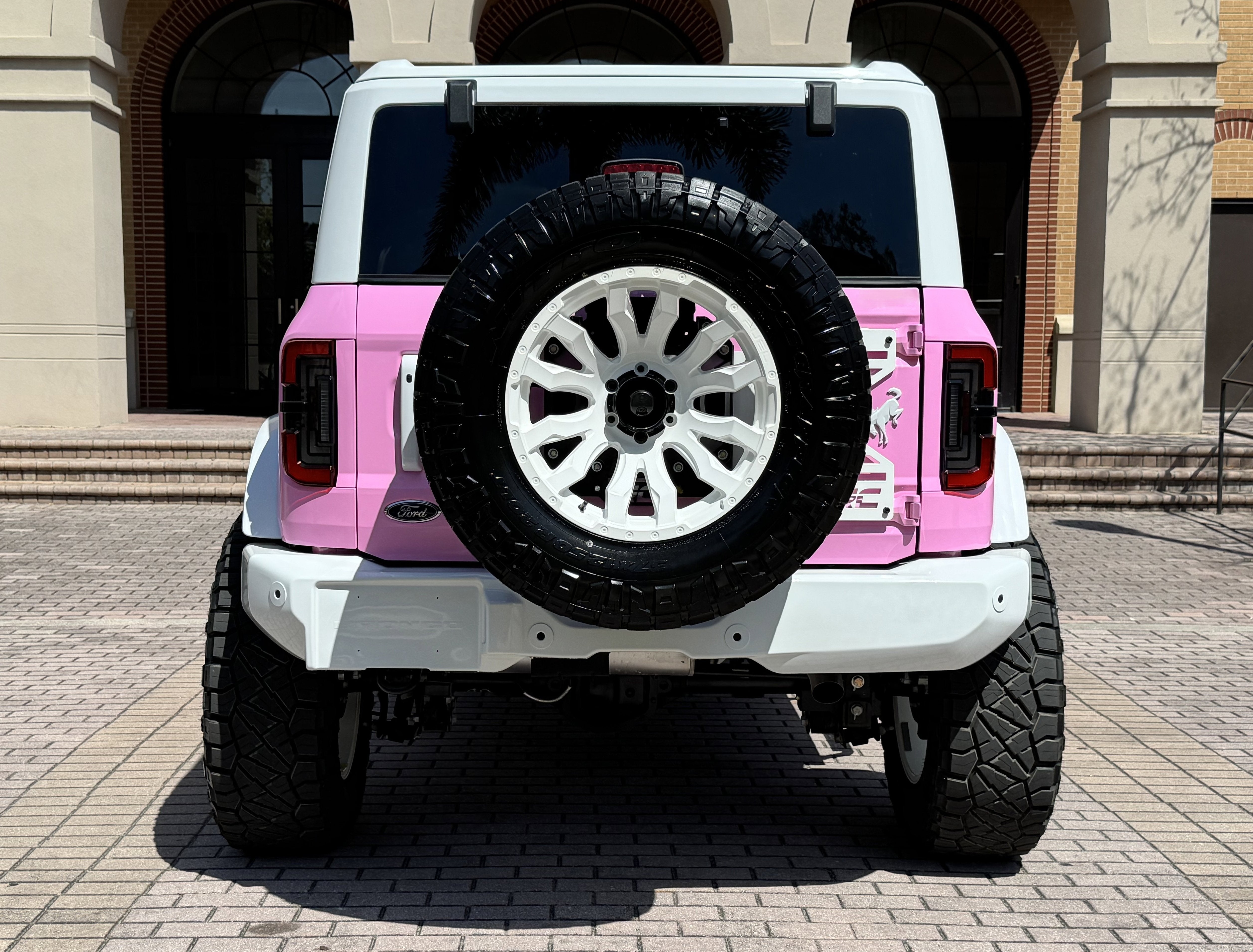 2024 Ford Bronco Pink Hard Top Custom Lifted