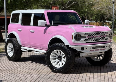 2024 Ford Bronco Pink Hard Top Custom Lifted