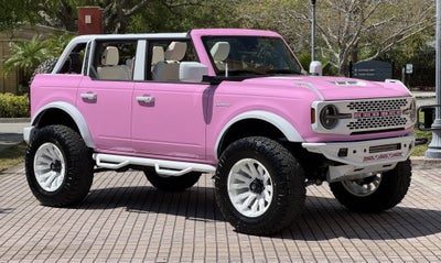 2024 Ford Bronco Pink Hard Top Custom Lifted