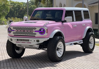 2024 Ford Bronco Pink Hard Top Custom Lifted