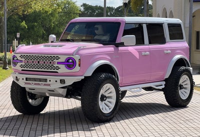 2024 Ford Bronco Pink Hard Top Custom Lifted