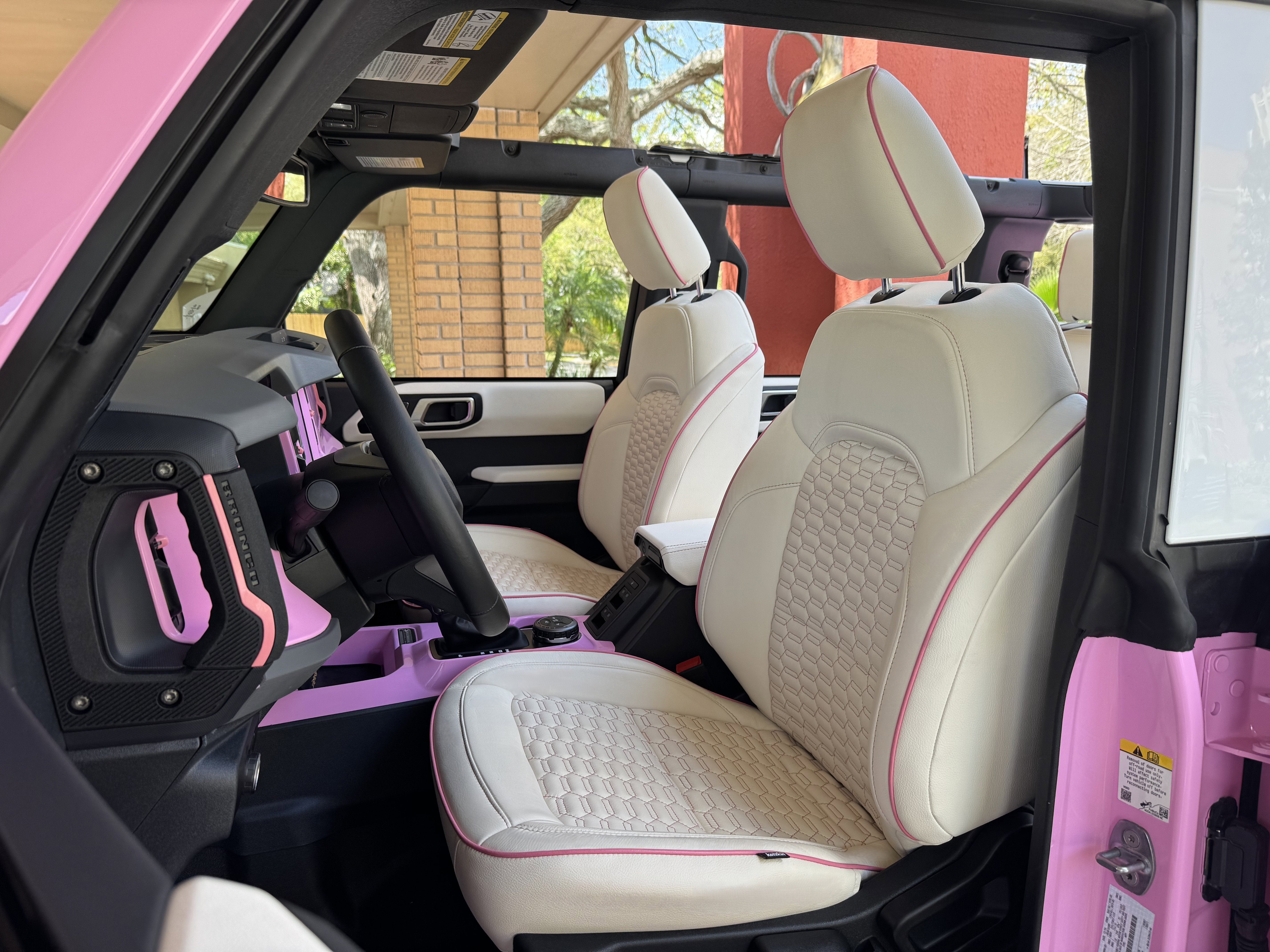 2024 Ford Bronco Pink Hard Top Custom Lifted