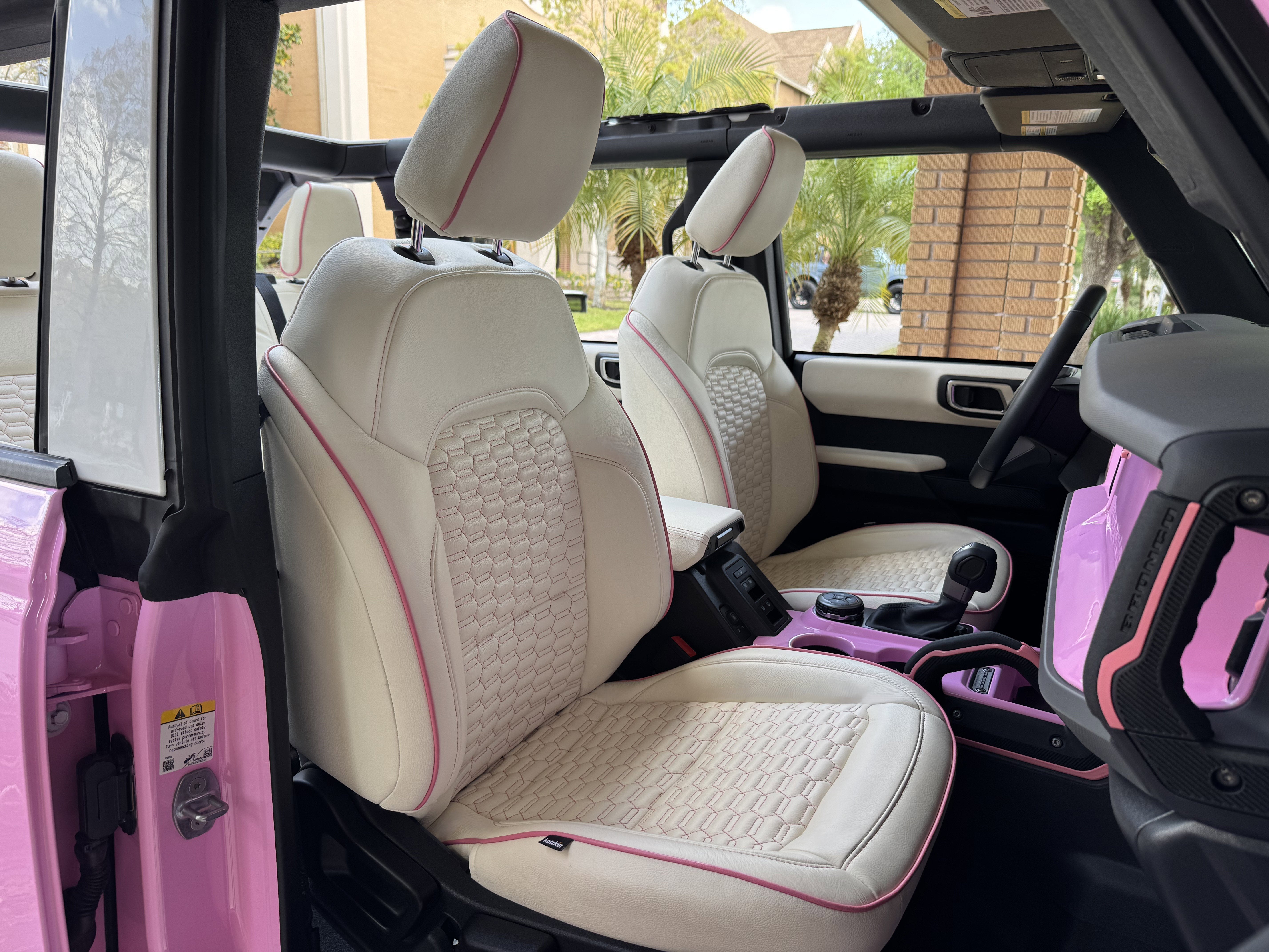 2024 Ford Bronco Pink Hard Top Custom Lifted