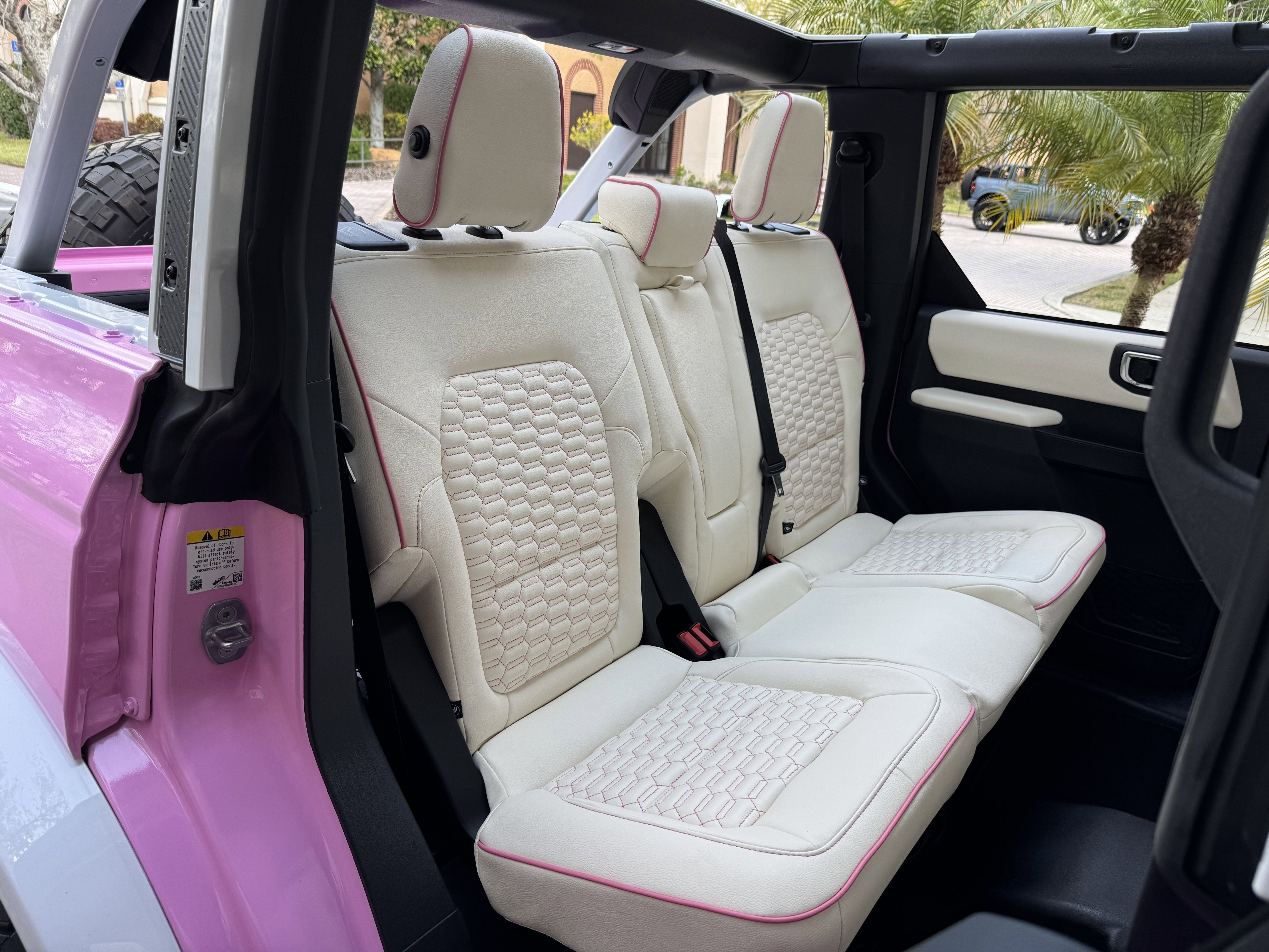 2024 Ford Bronco Pink Hard Top Custom Lifted