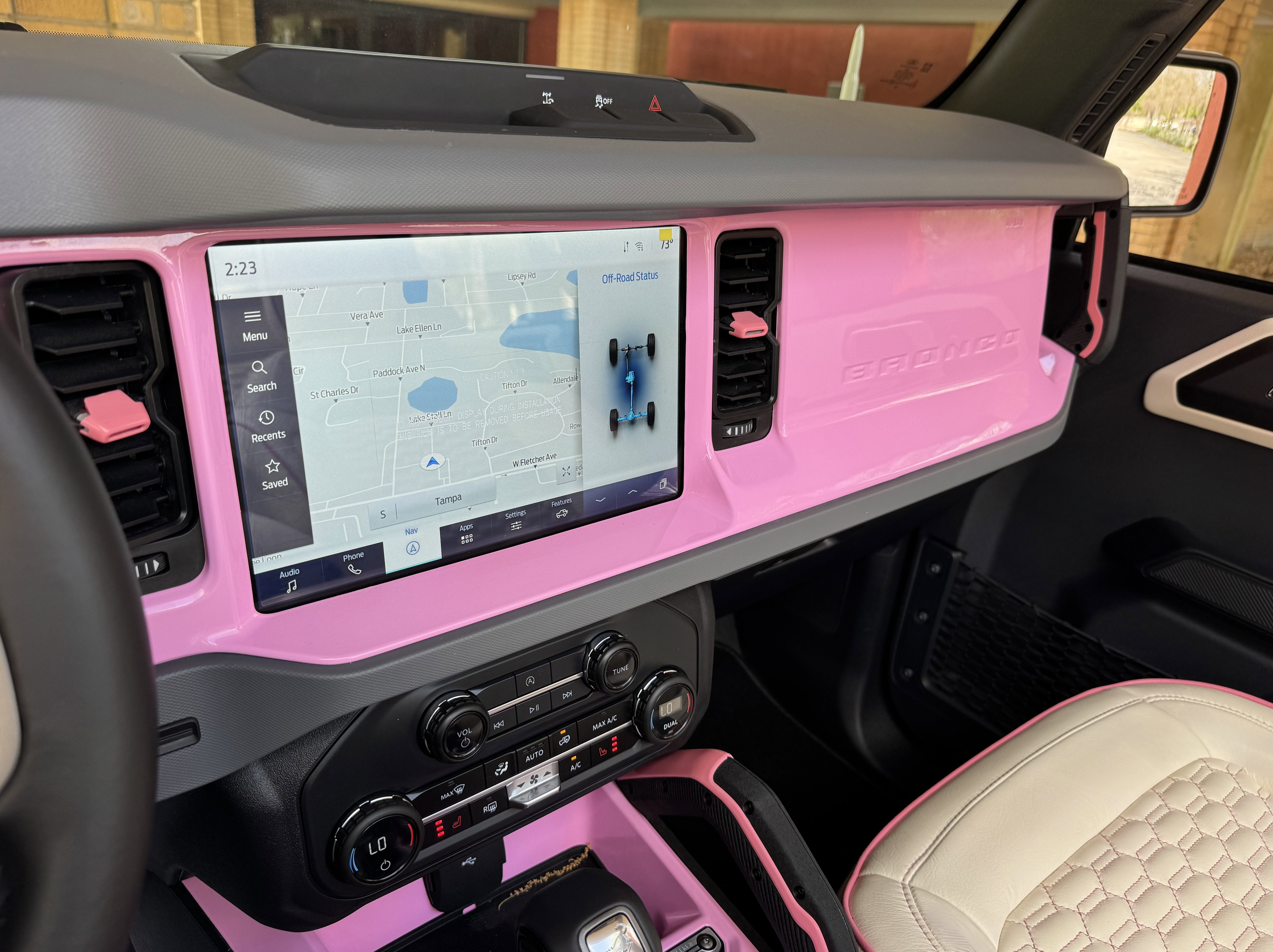 2024 Ford Bronco Pink Hard Top Custom Lifted
