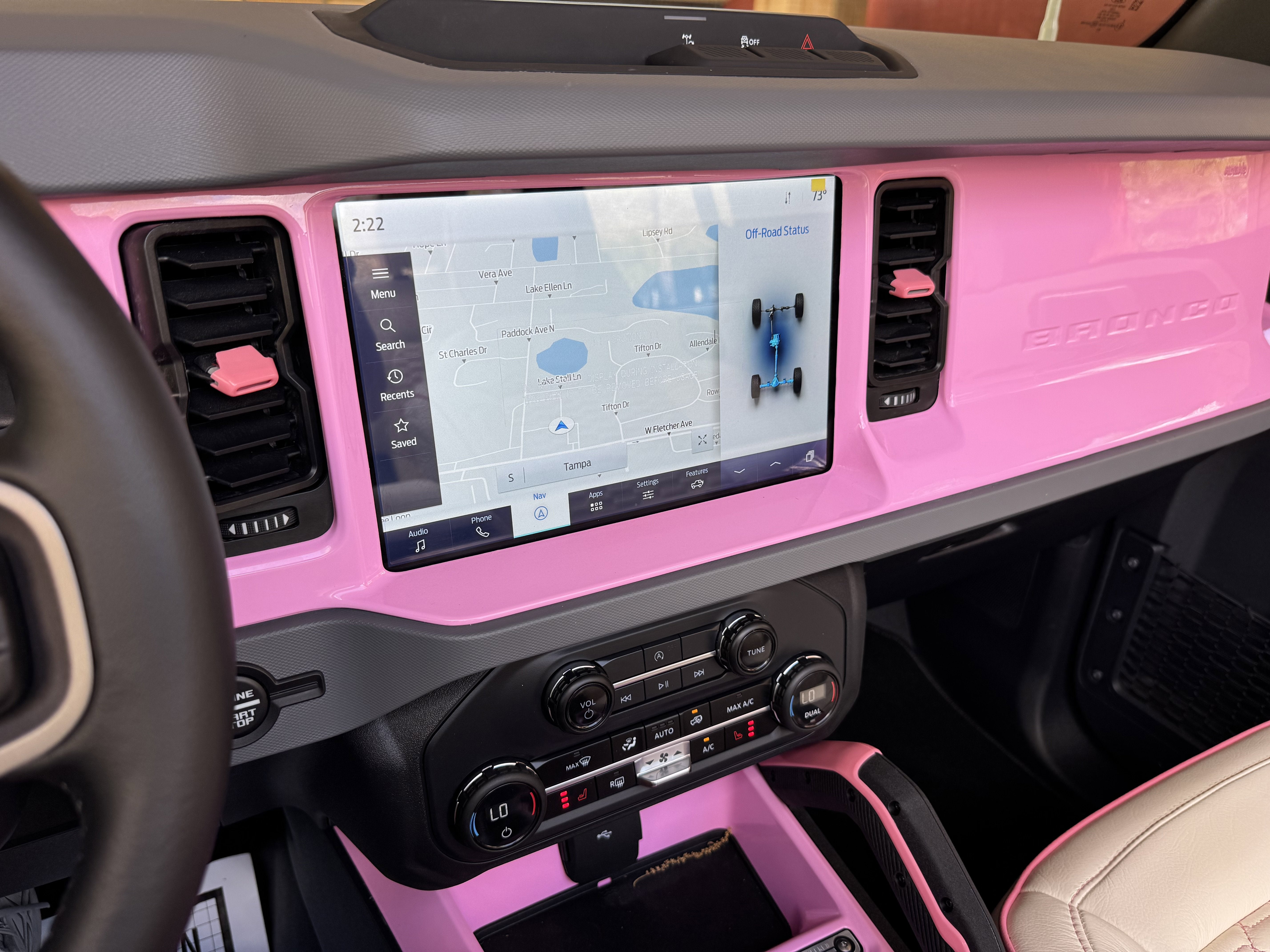2024 Ford Bronco Pink Hard Top Custom Lifted