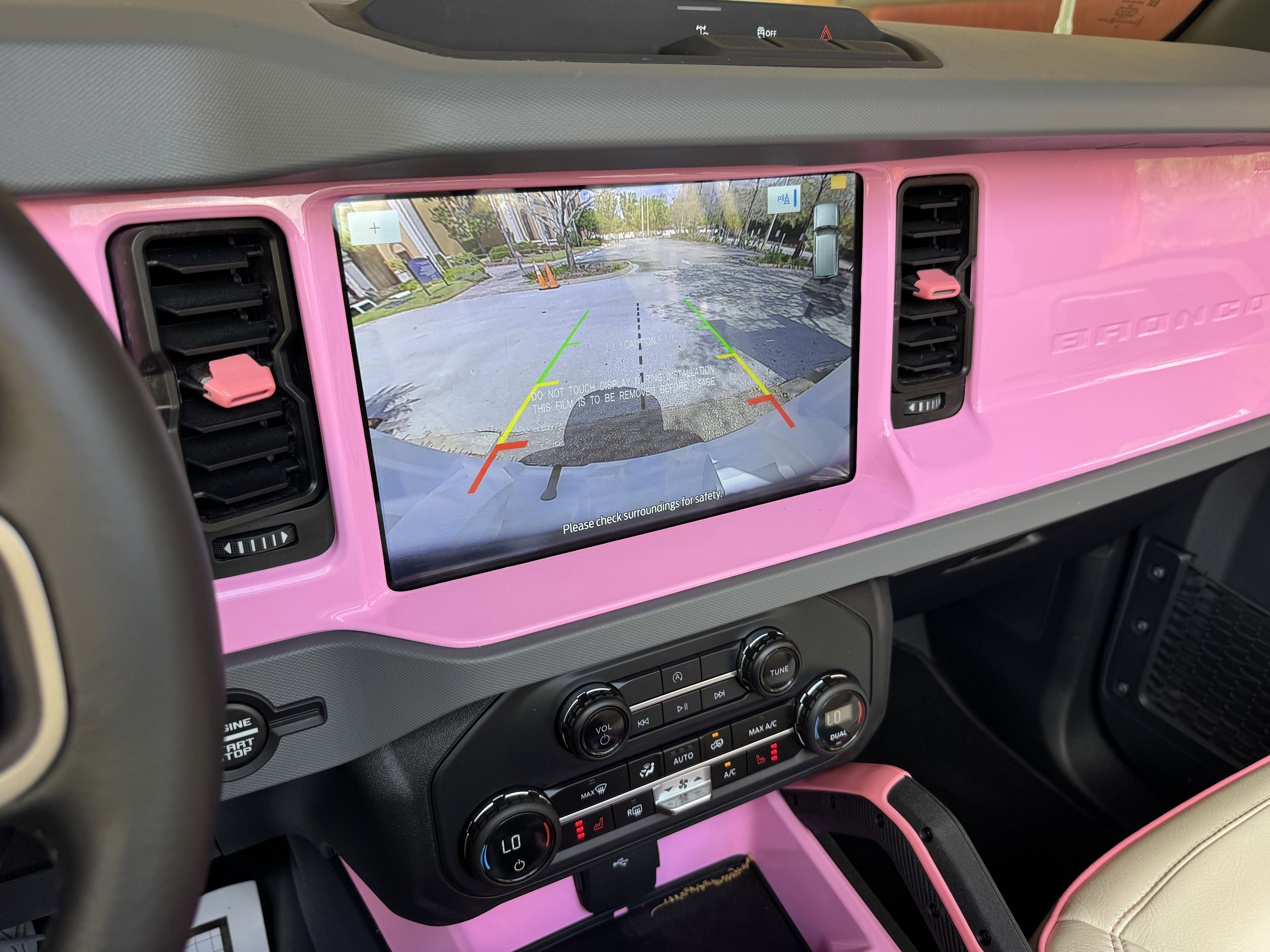 2024 Ford Bronco Pink Hard Top Custom Lifted