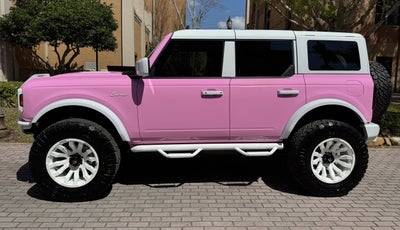 2024 Ford Bronco Pink Hard Top Custom Lifted