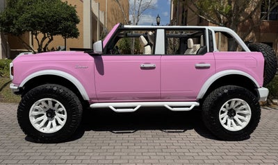 2024 Ford Bronco Pink Hard Top Custom Lifted