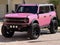 2025 Ford Bronco Pink Custom Lifted Hard Top Big Bend