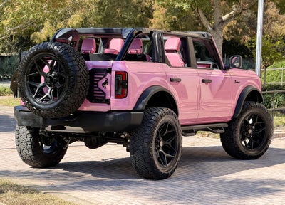 2025 Ford Bronco Pink Custom Lifted Hard Top Big Bend