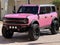 2025 Ford Bronco Pink Custom Lifted Hard Top Big Bend