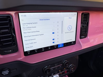 2025 Ford Bronco Pink Custom Lifted Hard Top Big Bend