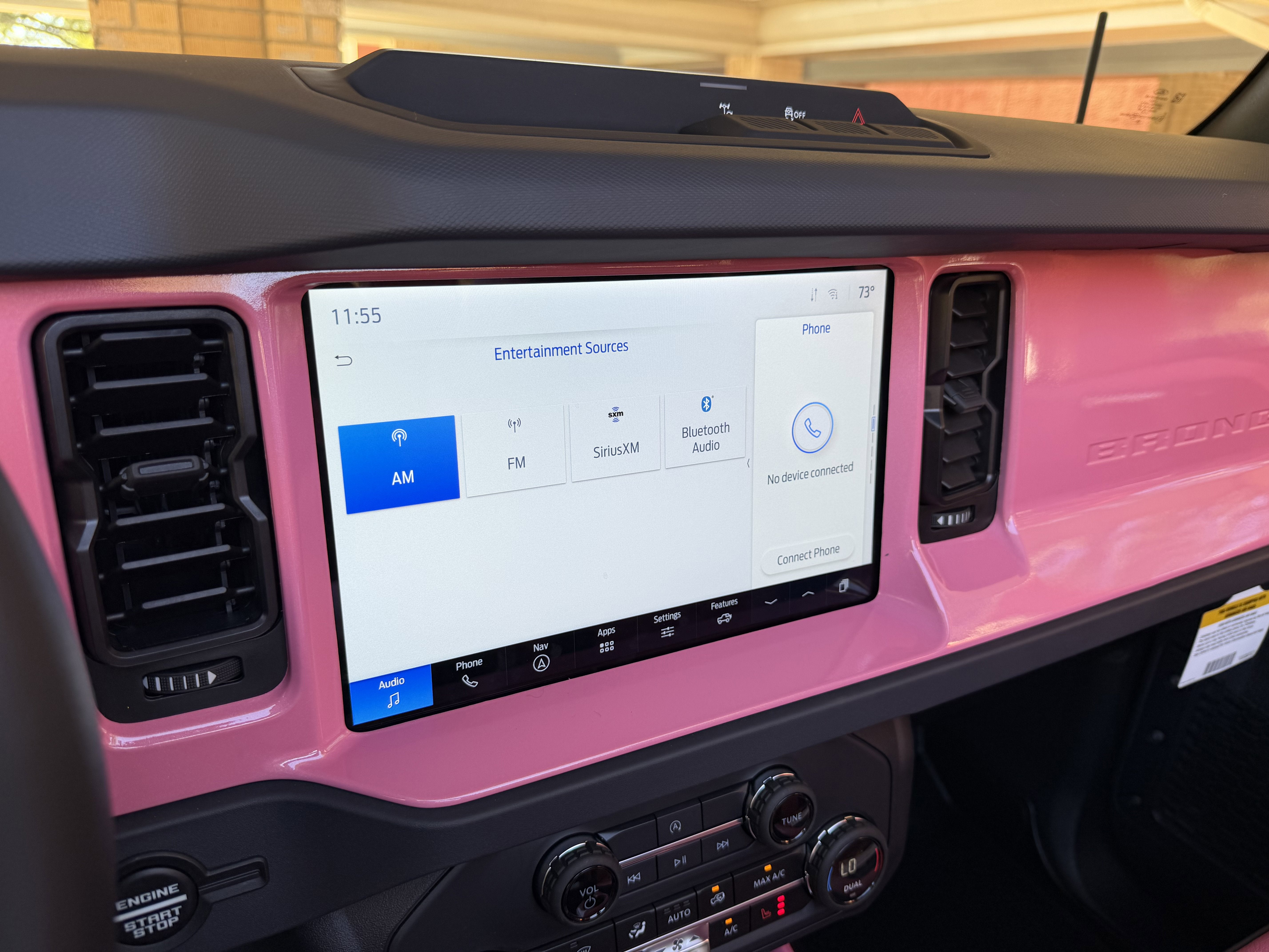 2025 Ford Bronco Pink Custom Lifted Hard Top Big Bend