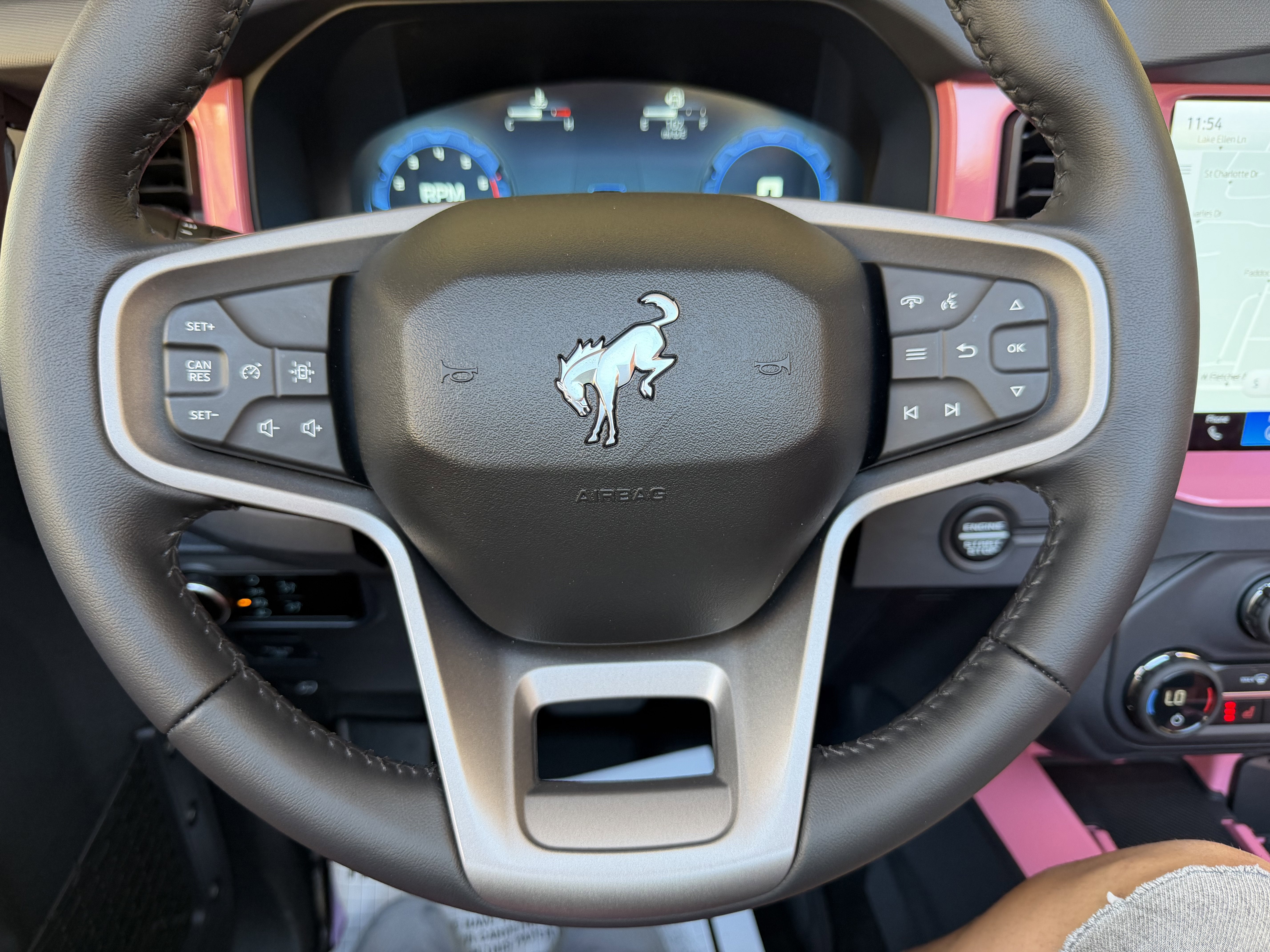 2025 Ford Bronco Pink Custom Lifted Hard Top Big Bend