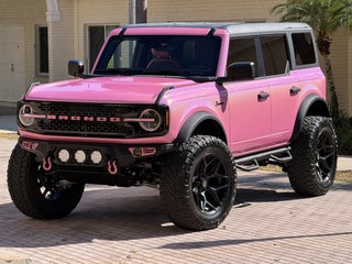 2025 Ford Bronco Pink Custom Lifted Hard Top Big Bend