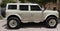 2026 Ford Bronco Wimbledon White Retro Big Bend Custom Lifted