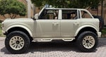 2026 Ford Bronco Wimbledon White Retro Big Bend Custom Lifted