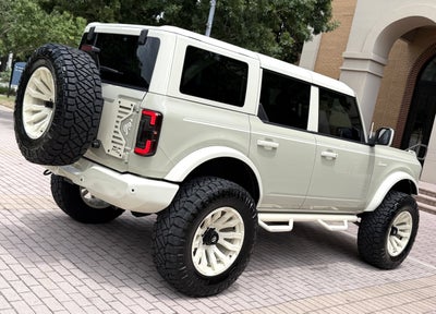 2026 Ford Bronco Wimbledon White Retro Big Bend Custom Lifted