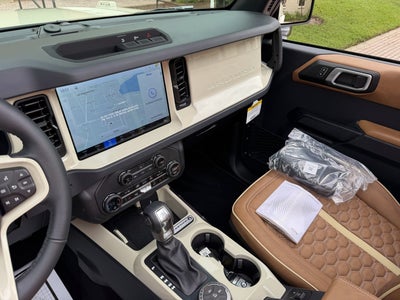 2026 Ford Bronco Wimbledon White Retro Big Bend Custom Lifted