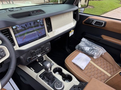 2026 Ford Bronco Wimbledon White Retro Big Bend Custom Lifted