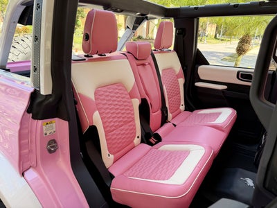 2025 Ford Bronco Pearl Pink Outer Banks Retro Hard Top Custom Lifted