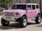 2025 Ford Bronco Pearl Pink Outer Banks Retro Hard Top Custom Lifted