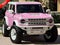 2026 Ford Bronco Custom Pearl Pink Retro Outer Banks Hard Top