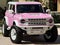 2026 Ford Bronco Custom Pearl Pink Retro Outer Banks Hard Top